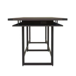 Mirella Rectangular 16' Standing Height Laminate Conference Table -Desk Elegant Shop MRH16STO Side 34239.1555429017
