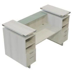 Mirella Laminate Reception Desk -Desk Elegant Shop MRRD78WAH MRRD90WAH Top 15950.1554991601