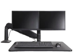 Maestro Sit-Stand By BodyBilt ™ -Desk Elegant Shop Maestro Dual Black D Title 61612.1556733030