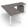 Mod Laminate L-Station Work Table -Desk Elegant Shop ModLTable 26644.1628013382