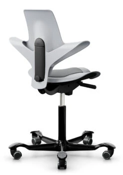 HAG Capisco Puls Partially Upholstered Saddle Chair / 5 Day Express Ship -Desk Elegant Shop OCUSA 8010 EXP BACK 29214.1697563053