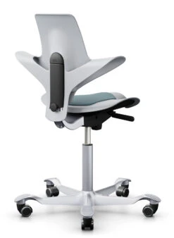 HAG Capisco Puls Partially Upholstered Saddle Chair / 15 Day Standard Ship -Desk Elegant Shop OCUSA 8010 STAN BACK 04900.1697561497