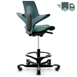 HAG Capisco Puls Saddle Chair Upholstered Seat/ 5 Day Express Ship 15 HAG Capisco Puls Saddle Chair Upholstered Seat/ 5 Day Express Ship -Desk Elegant Shop OCUSA 8020 EXP PETROLEUM FOOTRING 75905.1697221769