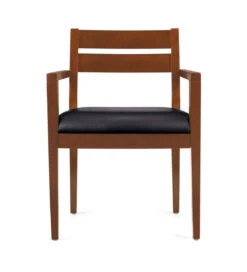 Luxhide Wood Guest Chair -Desk Elegant Shop OTG11820 TH Front 03352.1435238821