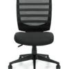 Mesh Mid Back Armless Tasker -Desk Elegant Shop OTG11922B JN02 Front 57608.1504811267