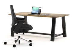 Urban Loft Natural Wood Top Conference Work Table 11 Urban Loft Natural Wood Top Conference Work Table -Desk Elegant Shop Ogee black Midtown 82675.1577131002