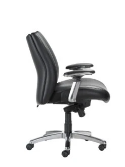 Presider Executive -Desk Elegant Shop Presider 7700 CH Black Side 29745.1467813642