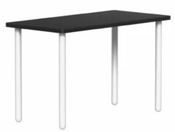 Reya Desk With Metal Legs -Desk Elegant Shop SOIreyaBLK 38154.1605130230 18307.1635274506