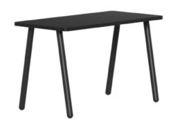 Reya Desk With Metal Legs -Desk Elegant Shop SOIreyaBLKblk 03801.1606774109