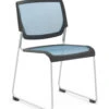 Kimball Poly Stackable Mesh Side Chair, Carton Of 4 -Desk Elegant Shop SoL PolyDEC MeshBL2 70395.1520870842
