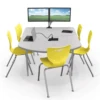 MediaSpace Multimedia Table, Small -Desk Elegant Shop Untitled 98163.1537320708