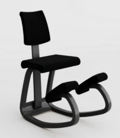 Varier Variable Balans PLUS Kneeling Chair -Desk Elegant Shop VariablePLUSblkside 23190.1674499852