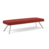 Willow 3 Seat Bench -Desk Elegant Shop WL3001clarityRubySLV 61956.1658426034