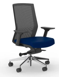 Zilo Ergonomic Task Chair All Black Frame -Desk Elegant Shop Zilo 45 B Royal 83373.1688758402