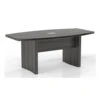 Aberdeen Laminate 6' Boat Shaped Conference Table -Desk Elegant Shop actb6lgs 2 1 76591.1500488780