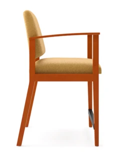 Amherst Wood Oversize Hip Chair