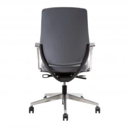Auburn Conference Chair Quickship -Desk Elegant Shop auburn conference executive chair in grey express polyurethan back view md 27385.1624457156