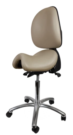 Bambach Classic Plus Ergonomic Saddle Stool With Backrest -Desk Elegant Shop bambackCOCOwback 86099.1684941509