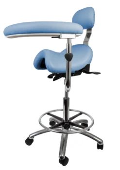 Bambach Classic Ergonomic Saddle Stool With Backrest -Desk Elegant Shop bambackClassicwErgoback 90070.1684937905
