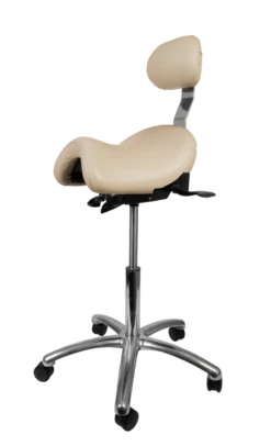 Bambach Classic Ergonomic Saddle Stool With Backrest -Desk Elegant Shop bambackFAWNwergo 63735.1684938212