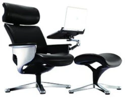 Nuvem Leather Executive Chair -Desk Elegant Shop black 86002.1436558858