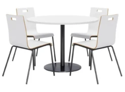 Breakroom Bundle With Jive Stack Chairs And Proof Table -Desk Elegant Shop bunle4 79940.1687901647