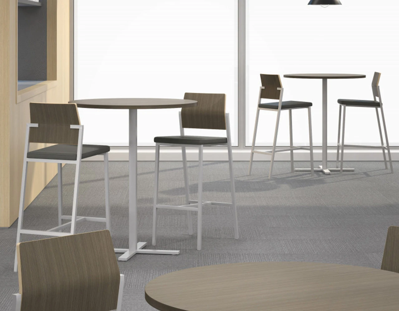 Avon Round Cafe Table 42" Tall 6 Avon Round Cafe Table 42" Tall - Image 4