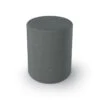 Economy Grey Poof Stool -Desk Elegant Shop econ gray pouf stool small 56341.1650382069.1280.1280 79784.1664375560