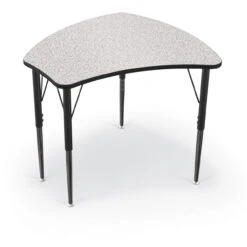Economy Shapes Height Adjustable Student Desk Work Pod -Desk Elegant Shop economy shapes 1636 gray nebula w shadow 12903.1636656932.1280.1280 98190.1664299842