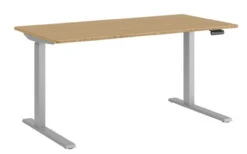 Desk Elegant Shop 32 E-Float GO Sit-Stand Adjustable Height Table