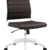 Hally Faux Leather Armless Task Chair -Desk Elegant Shop hally 35944.1668118788