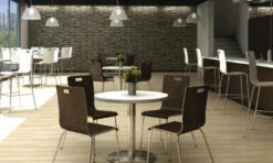 Jive Bar Height Stool Quickship -Desk Elegant Shop jiveStoolshortback 10134.1522790398