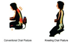 Solace Plus Memory Foam Kneeling Chair -Desk Elegant Shop jobri posture 82534.1438180368