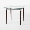 Siena Glass Top End Table 1 Siena Glass Top End Table -Desk Elegant Shop lesro siena end table 85985.1438786614