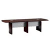 Napoli Wood Veneer 12' Conference Table -Desk Elegant Shop mahogany 65244.1435780215