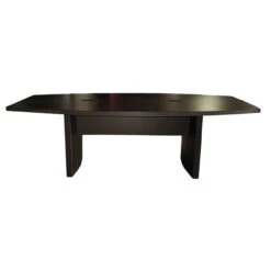 Aberdeen Laminate 8' Boat Shaped Conference Table -Desk Elegant Shop mocha2 84128.1435852032