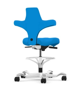 HAG Capisco 8106 Stool Azure / White Frame Open Box -Desk Elegant Shop model image 7 74436.1695929629