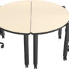 Round Work & Conference Table -Desk Elegant Shop modular conference table render 472 10155.1499878092