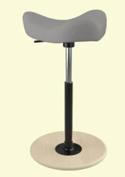 Varier Move Ergonomic Sit Stand Stool -Desk Elegant Shop move GRY 24066.1674503367