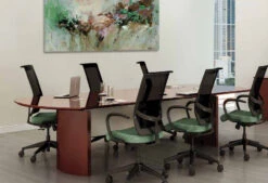 Napoli Wood Veneer 10' Conference Table