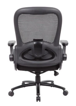 Heavy Duty Big & Tall Flip Arm Executive Chair -Desk Elegant Shop ocusa.B601 BK 3 scaled 44443.1678382687