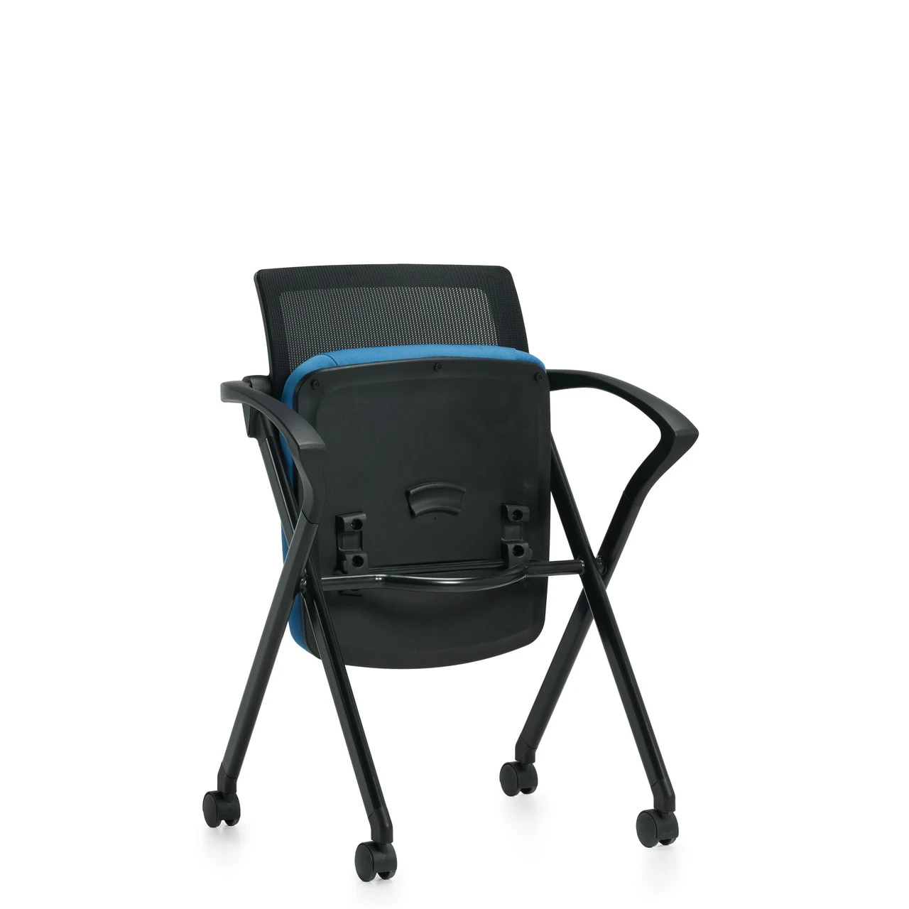 Mesh Back Flip Seat Nesting Chair 4 Mesh Back Flip Seat Nesting Chair - Image 2