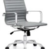 Ribbed Medium Back Management Conference Chair -Desk Elegant Shop ocusa.Joplin Mid Back GY 1 36109.1626702531