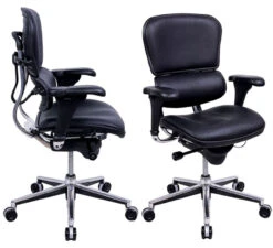 Ergohuman Leather Mid Back Executive -Desk Elegant Shop ocusa 2276 le10erglo dual 65805.1435582792