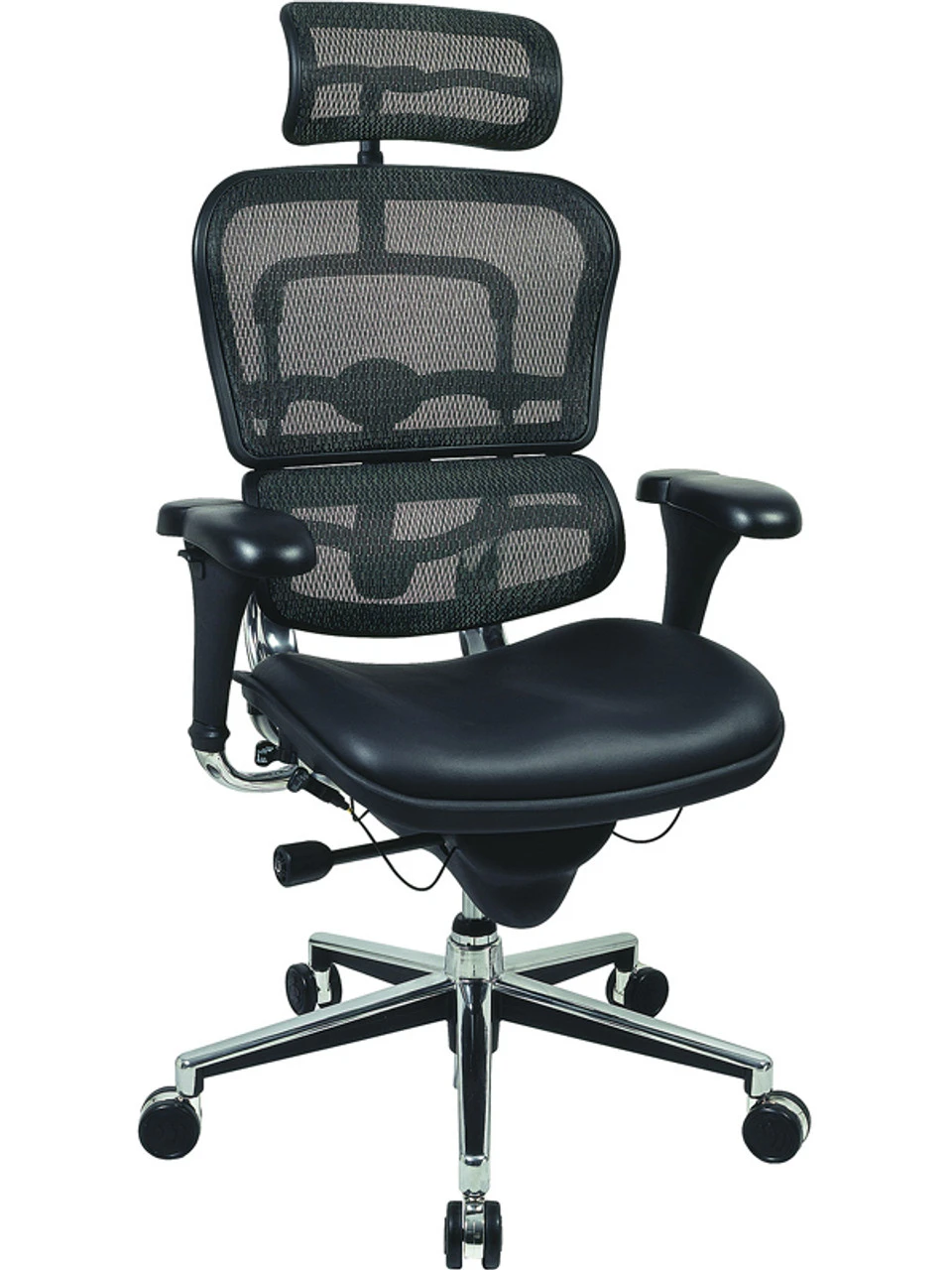 Ergohuman Leather Mesh High Back Executive 3 Ergohuman Leather Mesh High Back Executive