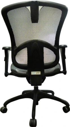 Relax Ergonomic All Mesh Work Chair -Desk Elegant Shop open plan b1 rear noHeadrest 565x1024 31392.1651677508