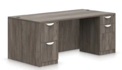 OTG 71" Double Pedestal Desk Full Height Pedestals