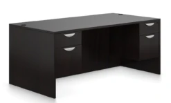 Desk Elegant Shop 38 OTG SL-R 71" Double Pedestal Desk