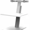 QuickStand Eco Dual Monitor Sit Stand Desktop -Desk Elegant Shop qseco crossbar white2 1920 48228.1661887439