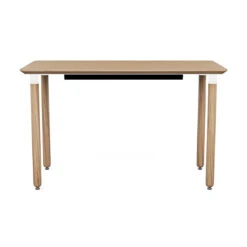 Reya Bamboo Surfaced Desk W/ Matching Legs 10 Reya Bamboo Surfaced Desk W/ Matching Legs -Desk Elegant Shop reyaBambStrWht 51890.1635280867